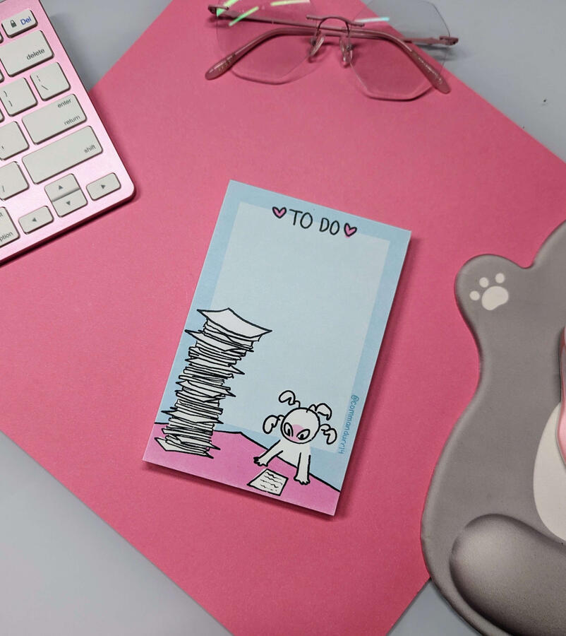 Teal To Do Notepad