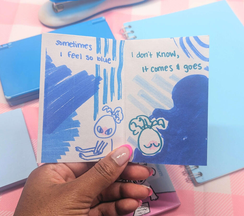 Blue Zine